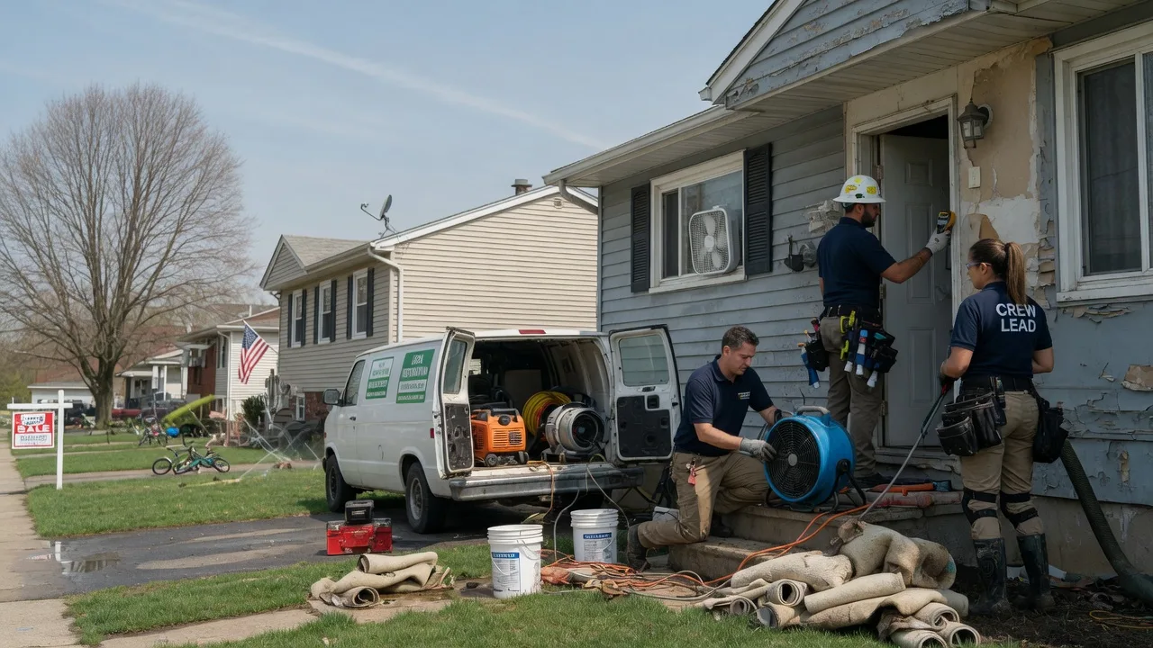 Flood Cleanup in Ashley, IL near me